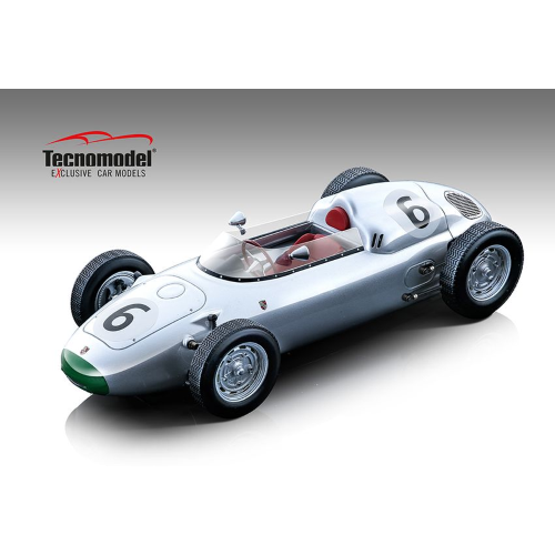 PORSCHE 718 F2 N.6 SOLITUDE GP 1960 GRAHAM HILL 1:18 Tecnomodel Auto Competizione Modellino