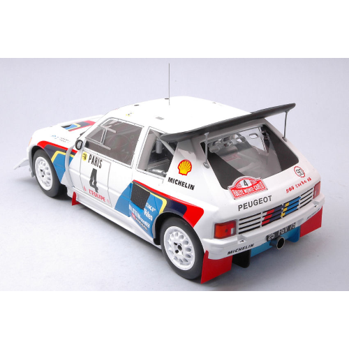 PEUGEOT 205 T16 E2 N.4 MONTE CARLO 1986 KANKKUNEN-PIRONEN 1:18 Ixo Model Auto Rally Modellino