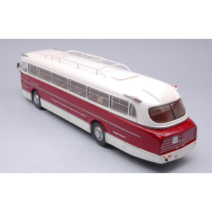 IKARUS 66 1972 WHITE/RED 1:43 Ixo Model Autobus Modellino