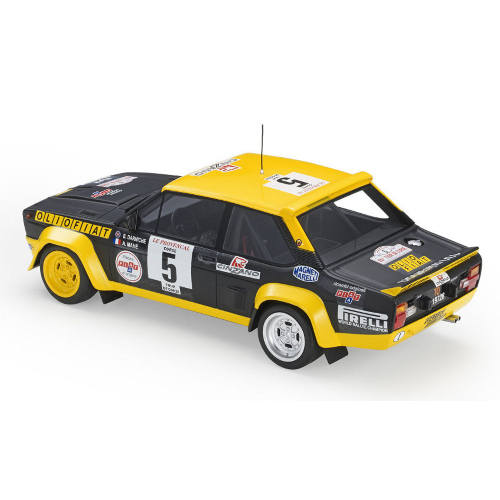 FIAT 131 ABARTH N.5 WINNER RALLY TOUR DE COURSE 1977 DARNICHE-MAHE 1:18 TopMarques Auto Rally Modellino