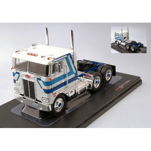 PETERBILT 352 PACEMAKER 1979 WHITE/BLUE 1:43 Ixo Model Camion Modellino