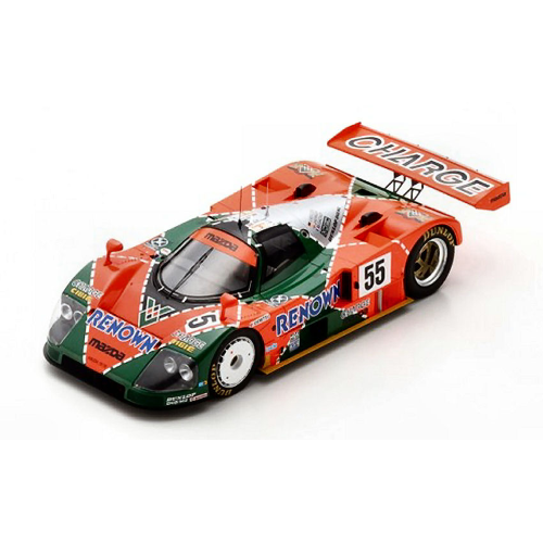 MAZDA 787 B N.55 WINNER LE MANS 1991 V.WEIDLER-J.HERBERT-B.GACHOT 1:18 Spark Model Auto Competizione Modellino