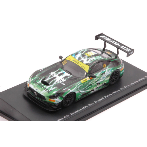 MERCEDES GT3 N.999 WINNER FIA GT WORLD CUP MACAU 2019 R.MARCIELLO 1:64 Spark Model Auto Competizione Modellino