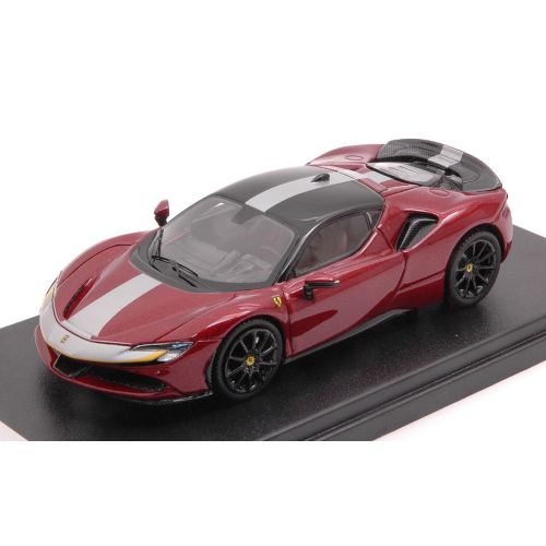 FERRARI SF90 STRADALE 2019 ROSSO FIORANO-NERO 1:43 Looksmart Auto Stradali Modellino