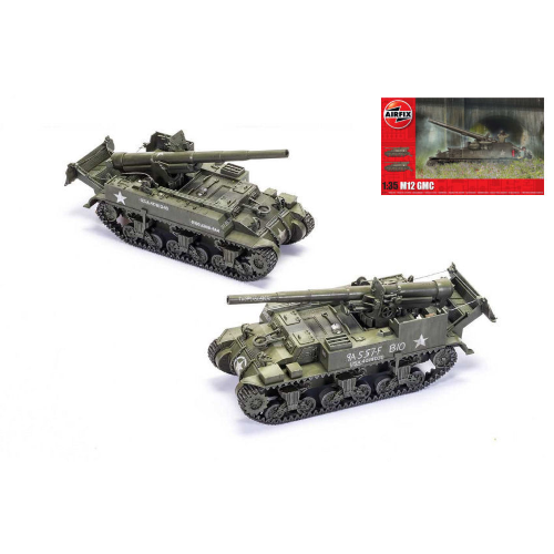 M12 GMC KIT 1:35 Airfix Kit Mezzi Militari Modellino
