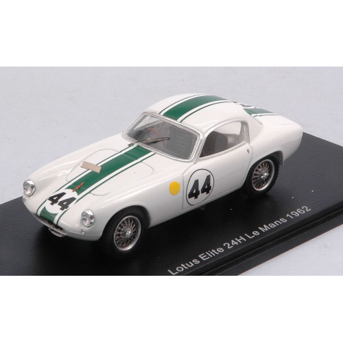 LOTUS ELITE N.44 LE MANS 1962 D.HOBBS-F.GARDNER 1:43 Spark Model Auto Competizione Modellino