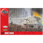 KING TIGER KIT 1:35 Airfix Kit Mezzi Militari Die Cast Modellino