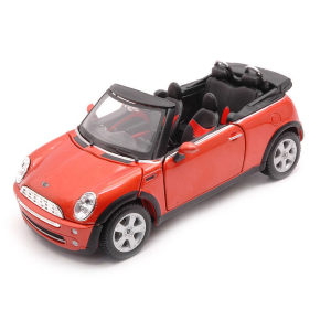 MINI COOPER CABRIOLET 2011 ORANGE 1:24 Maisto Auto Stradali Modellino