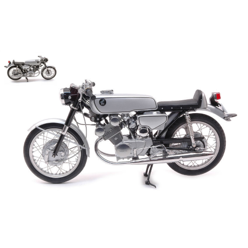HONDA CR93 SILVER STREET 1:10 Ebbro Moto Modellino
