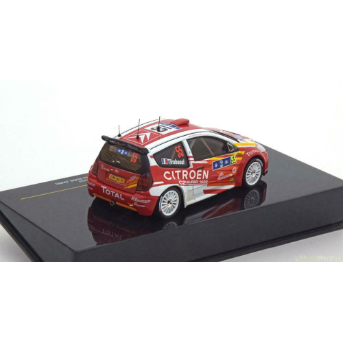 CITROEN C2 N.55 WINNER TOUR DE CORSE 2006 B.TIRABASSI/J.RENUCCI 1:43 Ixo Model Auto Rally Modellino