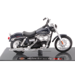 HARLEY DAVIDSON 2006 FXDBI DYNA STREET BOB DARK METALLIC GLOSS BLUE 1:18 Maisto Moto Modellino
