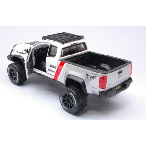 CHEVROLET COLORADO ZR2 PICK UP 2017 WHITE 1:27 Maisto Auto Stradali Modellino