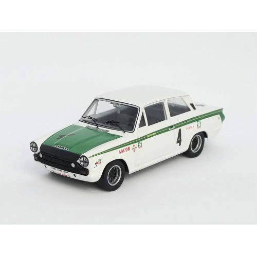 FORD LOTUS CORTINA N.4 1st MONTES CLAROS 1967 ERNESTO NEVES 1:43 Trofeu Auto Rally Modellino