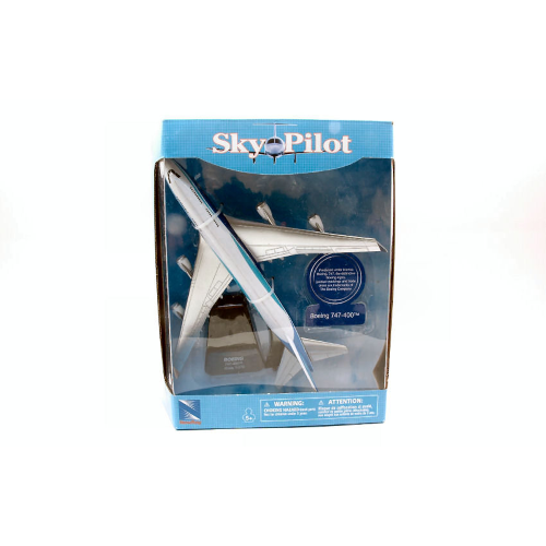SKYPILOT PASSENGERS PLANES BOEING 747-400 cm 24 SCALA 1:270 New Ray Aerei Modellino