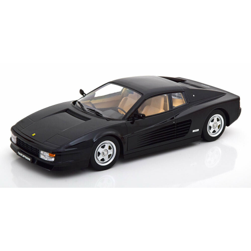 FERRARI TESTAROSSA 1986 BLACK 1:18 KK Scale Auto Stradali Modellino
