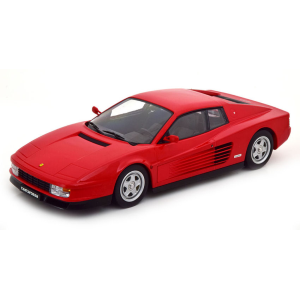 FERRARI TESTAROSSA 1986 RED 1:18 KK Scale Auto Stradali Modellino