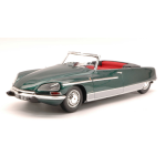 CITROEN DS 21 CHAPRON PALM BEACH 1968 GREEN METALLIC (LUCI FUNZIONANTI) 1:18 Metal-18 Auto Stradali Modellino