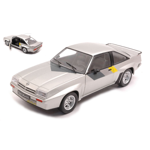 OPEL MANTA B 400 1981 SILVER 1:24 Whitebox Auto Stradali Modellino