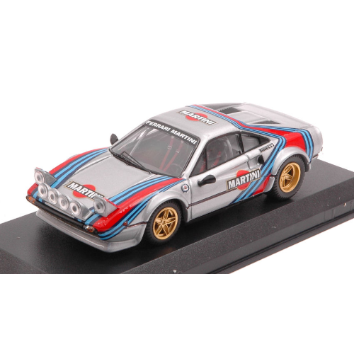 FERRARI 308 GTB GR.4 LIVREA MARTINI AUTOMOBILE COUNCIL SHOW 2018 1:43 Best Model Auto Rally Modellino