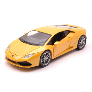 LAMBORGHINI HURACAN LP610-4 2014 YELLOW 1:24 New Ray Auto Stradali Modellino