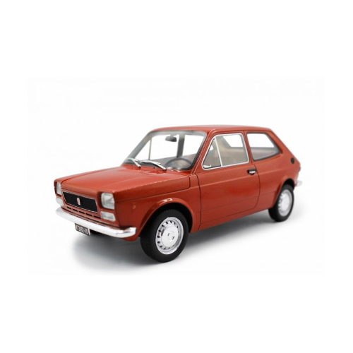 FIAT 127 1 SERIE 1971 RED 1:18 Laudo Racing Auto Stradali Modellino