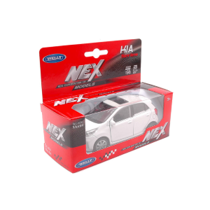 KIA PICANTO 2017 WHITE cm 11 1:34-1:39   Welly Auto Stradali Modellino