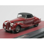 DELAHAYE 135MS GRAND SPORT ROADSTER FIGONI FALASCHI CLOSED 1939 RED 1:43 Matrix Scale Models Auto Stradali Modellino