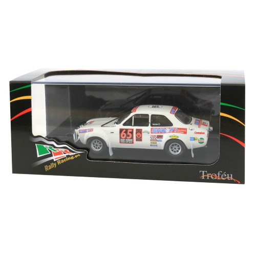 FORD ESCORT MK1 N.65 RALLY LONDON-MEXICO 1970 CLARK-POOLE 1:43 Trofeu Auto Rally Modellino
