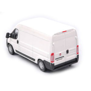 FIAT DUCATO VAN 2008 WHITE 1:43 Burago Veicoli Commerciali Modellino