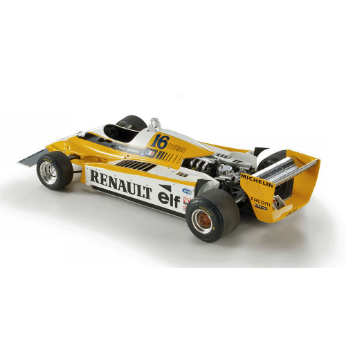 RENAULT RE20 TURBO N.16 1980 RENE ARNOUX 1:18 Gp Replicas Formula 1 Modellino