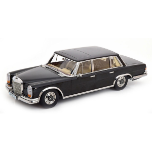 MERCEDES 600 SWB W100 1963 BLACK 1:18 KK Scale Auto Stradali Modellino
