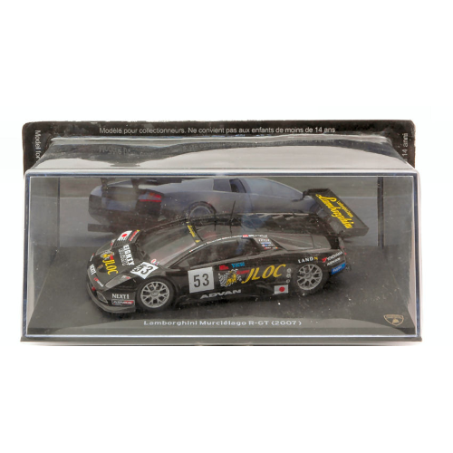 LAMBORGHINI MURCIELAGO R-GT 2007 N.53 1:43 Editoria Auto Competizione Modellino
