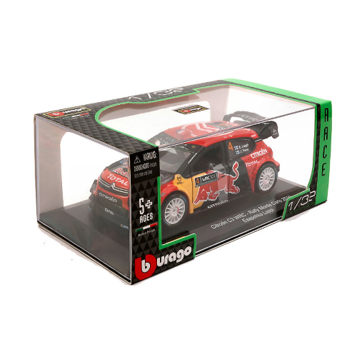 CITROEN C3 WRC N.4 RALLY MONTE CARLO 2019 LAPPI-FERM 1:32 Burago Auto Rally Modellino