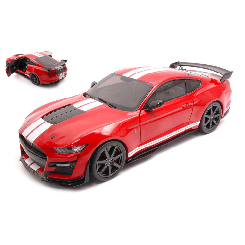 FORD MUSTANG GT 500 FAST TRACK RACING RED 2020 1:18 Solido Auto Competizione Modellino