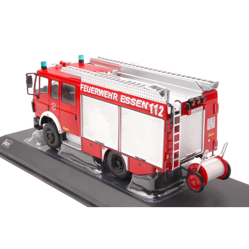 MERCEDES LF 16/12 FEUERWEHR ESSEN 1995 1:43 Ixo Model Pompieri Modellino