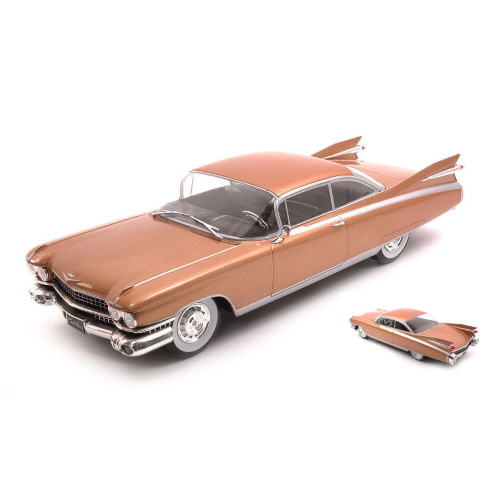 CADILLAC ELDORADO 1959 BRONZE 1:24 Whitebox Auto Stradali Modellino