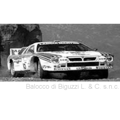 LANCIA 037 RALLY N.15 RALLY ACROPOLIS 1983 BETTEGA-PERISSINOT 1:18 Ixo Model Auto Competizione Modellino