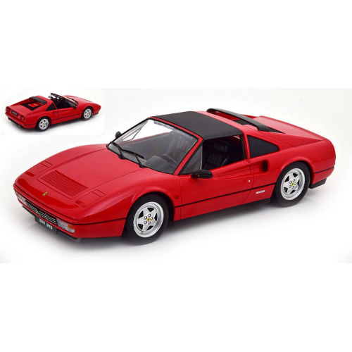 FERRARI 328 GTS 1985 RED 1:18 KK Scale Auto Stradali Modellino