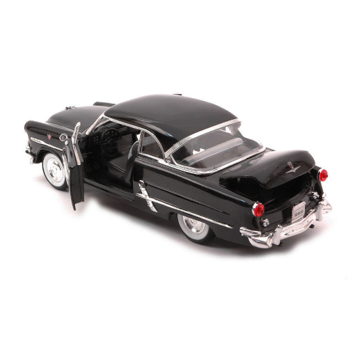 FORD CRESTLINE VICTORIA 1953 BLACK 1:24-27 Welly Auto Stradali Modellino