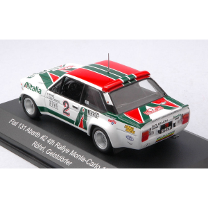 FIAT 131 ABARTH N.2 4th RALLY MONTE CARLO 1978 ROHRL-GEISTDORFER 1:43 CMR Classic Model Replicars Auto Rally Modellino