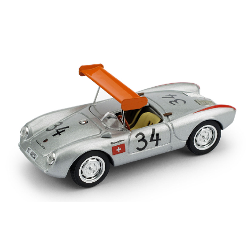 PORSCHE 550 RS N.34 NURBURGRING 1956 M.MAY 1:43 Brumm Auto Competizione Modellino