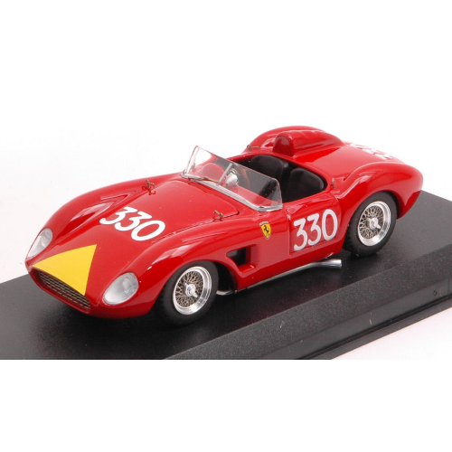 FERRARI 500 TRC N.330 GIRO DI SICILIA 1957 GAETANO STARRABBA 1:43 Art Model Auto Competizione Modellino