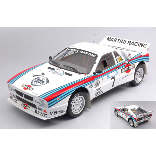 LANCIA 037 RALLY N.7 RALLY ACROPOLIS 1983 ALEN-KIWIMAKI 1:18 Ixo Model Auto Competizione Modellino