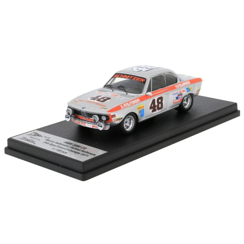 BMW 2800CS N.48 24H SPA-FRANCORCHAMPS 1971 R.AALTONEN-H.KELLENERS 1:43 Trofeu Auto Competizione Modellino