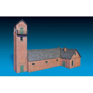 FIRE STATION KIT 1:72 Miniart Kit Diorami Modellino