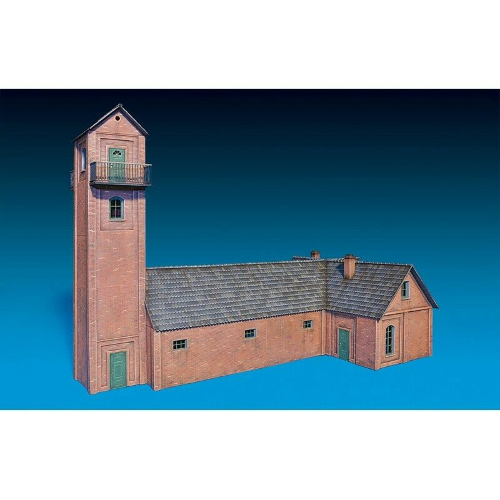 FIRE STATION KIT 1:72 Miniart Kit Diorami Modellino