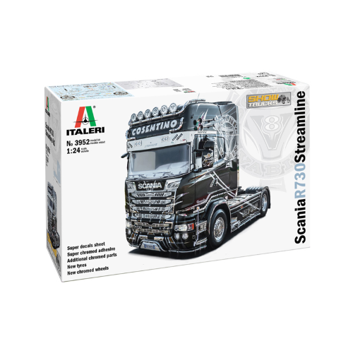 SCANIA R 730 STREAMLINE 4x2 KIT 1:24 Italeri Kit Camion Modellino