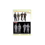 GHOST DIVISION TANK CREW KIT 1:35 Dragon Kit Figure Militari Die Cast Modellino