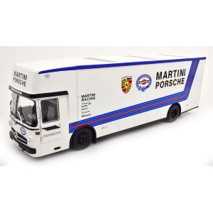 MERCEDES TRANSPORTEUR O317 BISARCA TRUCK CAR MARTINI PORSCHE RACING 1968 1:18 CMR Classic Model Replicars Auto Competizione Modellino