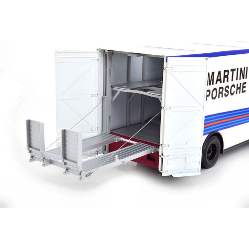 MERCEDES TRANSPORTEUR O317 BISARCA TRUCK CAR MARTINI PORSCHE RACING 1968 1:18 CMR Classic Model Replicars Auto Competizione Modellino